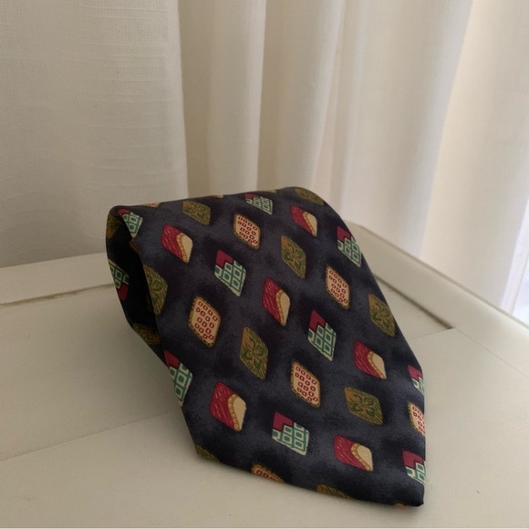 Fendi Other - Fendi Vintage Silk Gray Tie